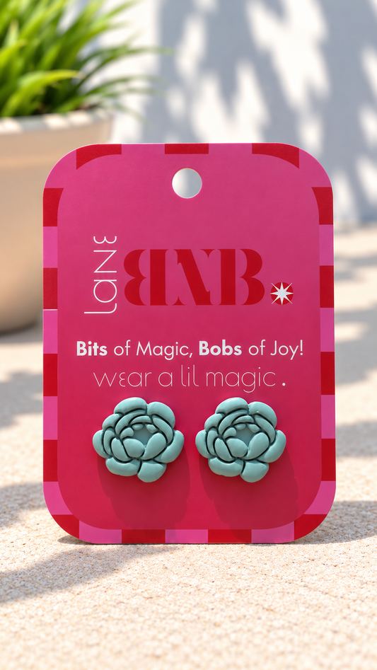 Mini Peony - Baby Teal