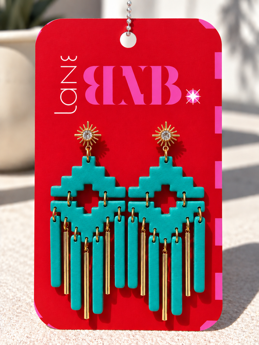 Lady Fringe - Teal